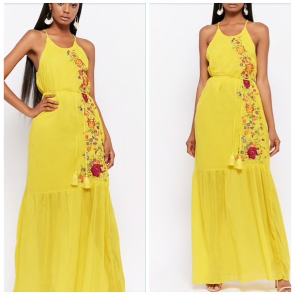 🌼🌼🆕Floral Embroidered Maxi Dress🌼🌼